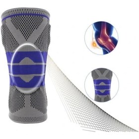 Resim Xinh 1 Adet Diz Basketbol Diz Pad Spor Güvenlik Futbol Voleybol Silikon Diz Brace Bant Diz Desteği Buzağı Koruma (Yurt Dışından) 