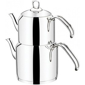 Resim Sıla 527 Truva Sade Çaydanlık Gri 