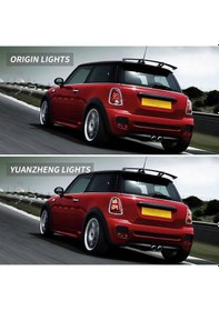 Resim Autogp Mini Cooper R59 Stop Lambası Ledli British Flag 2008 / 2014 Kırmızı Mc08lst59r 