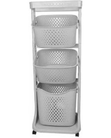 Resim Üç Katlı Organizer Sepet - Sebzelik COSTP750G 