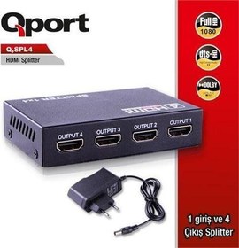 Resim 4port Q-SPL4 1port HDMI (giriş) 4port HDMI (çıkış) 1920x1080 HDMI Splitter 