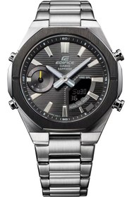 Resim Casio Ecb-S10db-1Adf Edifice Akıllı Telefon Bağlantılı Analog/Dijital Kol Saati 