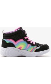Resim Skechers Unicorn Dreams - Magical Dreame Büyük Kız Çocuk Siyah Işıklı Bot 302332L Bkmt 