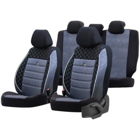 Resim Genel Markalar Gri Tofaş Şahin Doğan Gof Uyumlu Oto Koltuk Kılıfı Universal Kumaş 