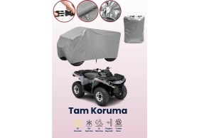 Resim Dokaca Gri Can-Am Dps 650 Atv Brandası, Atv Koruyucu Örtüsü 