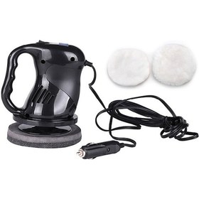 Resim Elektrikli Araba Parlatma Makinesi, Araç Detaylandırma Parlatma Ve Cila İçin 2 Ped İle Buffer Parlatıcı Cila Seti 