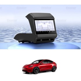 Resim RAMM Tesla Model Y - Model 3 V3 7.5 İnç Android 11.0 Arka Akıllı Eğlence Sistemi - 6 GB RAM + 64 GB ROM 