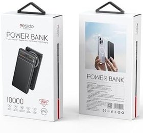 Resim Yp57 Magsafe 15w Wireless-20w Pd Hızlı Şarj Destekli 10.000 Mah Kablosuz Power Bank Led Göstergeli 