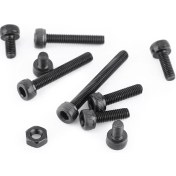 Resim Tenfowee 12.9 Dereceli M3 Kapaklı İç Altıgen Somun Ve Cıvata Seti 9 Farklı Uzunluk, 280 Adet - Dayanıklı Çelik, Dar Mekanlar İçin, Ev Ve Endüstriyel Kullanim 