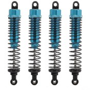 Resim Neevoyu 1:10 Rc4wd Hsp Dhk Off-road Araba Parçaları - Mavi 100mm Amortisörler 4 Adet 