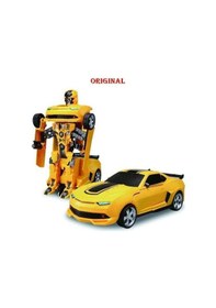 Resim Bumblebee Oyuncak Transformers Robota Dönüşen Pilli Işıklı Sesli 