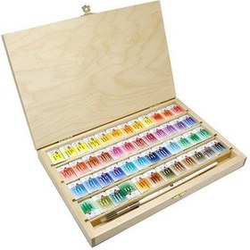 Resim St. Petersburg White Nights Tablet Sulu Boya Seti 48 Renk Ahşap K N11.585 