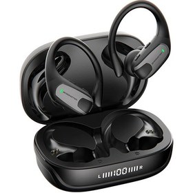 Resim Monster Aura Fıt X05 Kulak İçi Kablosuz Spor Kulaklık Derin Bas Ows Kulaklık Black 