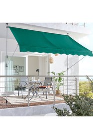 Resim Evinizin Atölyesi Teleskopik Tente Yeşil 300x130 cm 
