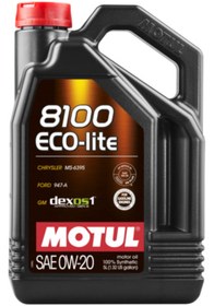 Resim Motul 8100 Eco-lite 0w20 5 Litre Motor Yağı Ürt Trh 08/2020 