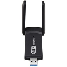 Resim Winex WiFi5 AC1300MBPS 2.4G+5G Wi-Fi Dongle USB 3.0 Wireless Adaptör 