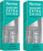 Resim Flormar Quick Dry Extra Shine Hızlı Oje Kurutucu ve Parlatıcı 2'li 