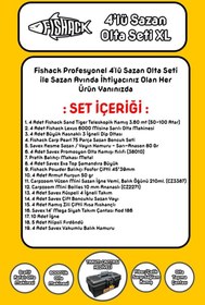 Resim Tam Takım Sazan Olta Seti - 4'lü Set - XL - 3.60MT/50-100GR 