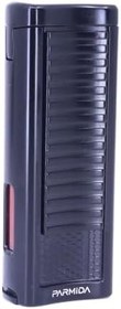 Resim Parmida Hexagon Siyah Çift Torch Puro Çakmağı 