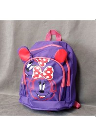 Resim Uretti - Volkan 4975 2793 Sevimli Anaokulu Ve Kreş Günlük Kullanım Mor Renk Okul Çantası Mor 