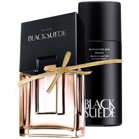 Resim Avon Black Suede Edt 75 ml Erkek Parfüm Set ecems026766 