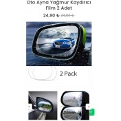 Resim Su Tutmaz , Yağmur Kaydırıcı Dikiz Ayna Stickerleri 