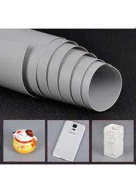 Resim Gdx Stüdyo PVC Fon Perde, Silinebilir, Kırışmaz (Gri) 120x200cm 