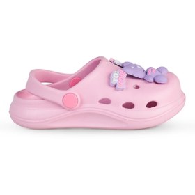 Resim Civil Girls Kız Çocuk Terlik 26-30 Numara - Pembe - Pembe / 