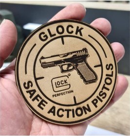 Resim Glock Deri Peç - Arma - Askeri Patch 