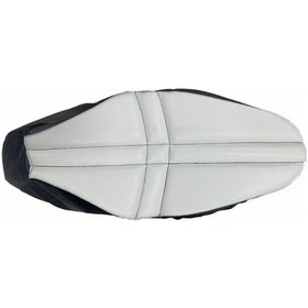 Resim Yamaha Nmax 2014 - 2024 Uyumlu Konfor Hava Destekli Koltuk Kılıfı Minder Beyaz Çok Renkli 