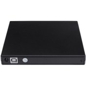 Resim Youmex Dışarıdaki Usb 2.0 Dvd Sürücü, 24x Cd-rom/cd-r Ve 8x Dvd-r/dvd-rw Yazıcı, Windows Ve Mac Uyumlu, Siyah 