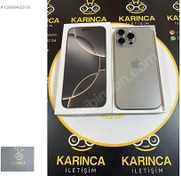 Resim Apple iPhone 16 Pro Max İkinci El TR | 512 GB | Natürel Titanyum İkinci El KARINCA İLETİŞİM İPHONE 16 PROMAX 512GB GARANTİLİ 89000