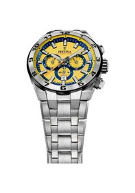 Resim Festına F20670/4 Chrono Bıke Erkek Kol Saati Metalik 