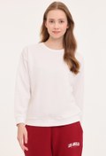 Resim WB C NECK 16SN82 4PR Ekru Kadın Sweatshirt Kinetix