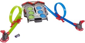 Resim Hot Wheels İkili Yarış Macerası Oyun Seti FDF27 
