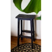 Resim Vogel Home Design Bar Taburesi Ahşap Eskitme 