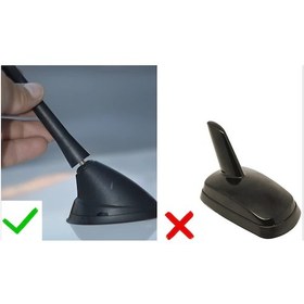 Resim Honda City Uyumlu Gümüş Gri Silikonlu Shark Balina Anten 