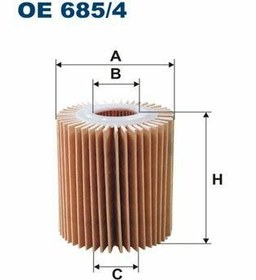 Resim FILTRON OE685-4 | Yağ Filtresi 06-Corolla-Avensis-Rav4-Auris 2.0-2.2 D-4D 