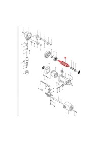 Resim Makita JN1601 Endüvi Rotor Kollektör Ürün Kodu 517513-9 