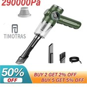 Resim Gebibd Jl 5 290000pa Güçlü Süpürge, 5-in-1 Funksiyon, Araba İçin Yeşil 