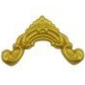 Resim DECOZZA Altın 4 Cm Çıta Uyumlu Dekoratif 4'lu Köşe Motifi Seti 