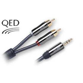 Resim QED Qe-6501 Performance Audıo J2p - Bir Ucu 3.5mm Diğer Ucu Rca Kablo 3 Metre 