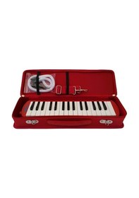 Resim Kırmızı Melodika Kutu Çantalı 32 Tuş 