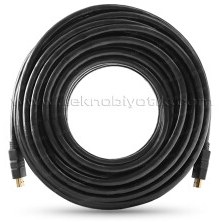 Resim Dark 15 Metre 1.3 HDMI Kablo - 4K 30Hz,10Gbps, Dolby, Altın Uçlu,Ağ Desteği (DK-HD-CV13L1500) 