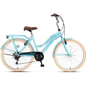 Resim Stıtch 24 Jant Şehir Bisiklet 2441 140cm Üstü Boy Mavi 