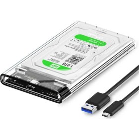 Resim Qgeem QG-ST05 2.5 Inç Sata Harddisk Veri Aktarım Kutusu 