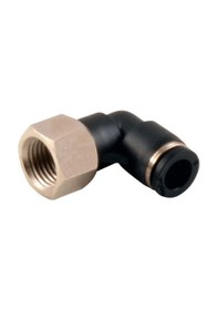 Resim Pnömatik Dişi Dirsek Bağlantı 6mm - 1/4 