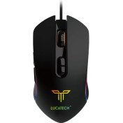 Resim Lucatech Profesyonel Oyuncu Mouse RGB Optik Kablolu Makro Mouse 