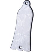 Resim Moveevo Gitar Telli Çubuk Kapağı, 2 Delikli Lp/sg Modelleri İçin, Pvc+selülöz Yapısı, Beyaz İnciri Rengi, Kolay Kurulum 