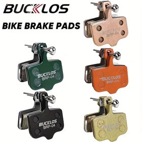 Resim BUCKLOS BRP-04 Disk Fren Balataları Reçine Seramik MTB Hidrolik Fren Pedleri DB1 DB3 DB5 Bisiklet Freni için AVID ELIXIR 
